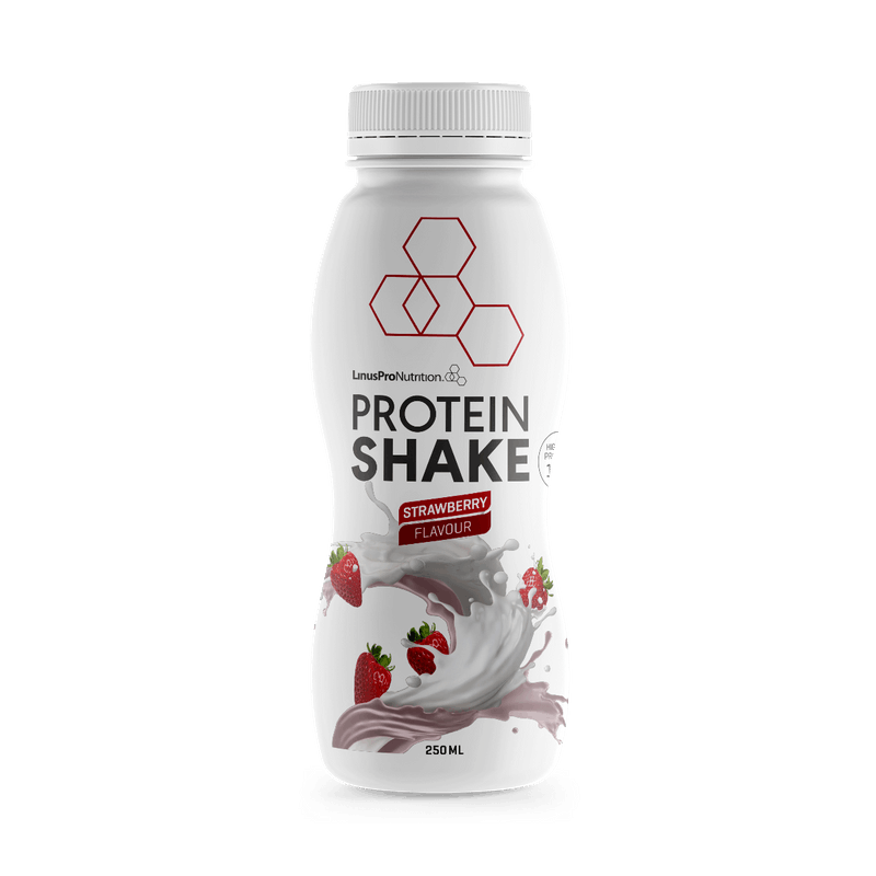 LinusPro proteinshake med jordbær
