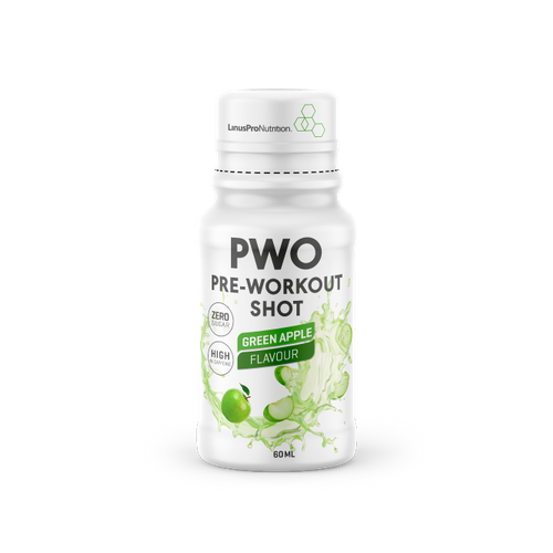 Pre-workout shot med æble